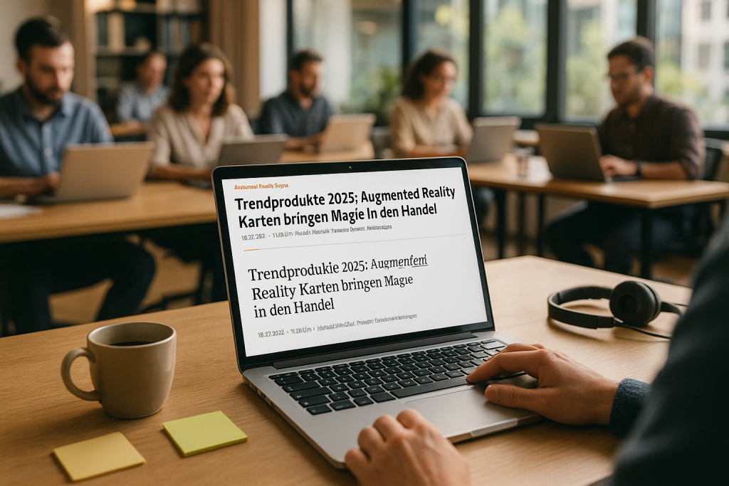 Verfassen von Pressemitteilungen - Redakteure entscheiden ob dein Thema online weitererzählt wird